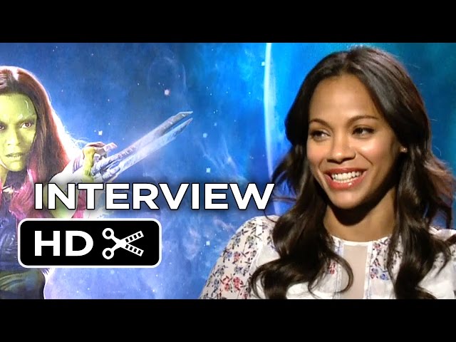 Guardians of the Galaxy Interview – Zoe Saldana (2014) – Marvel Space