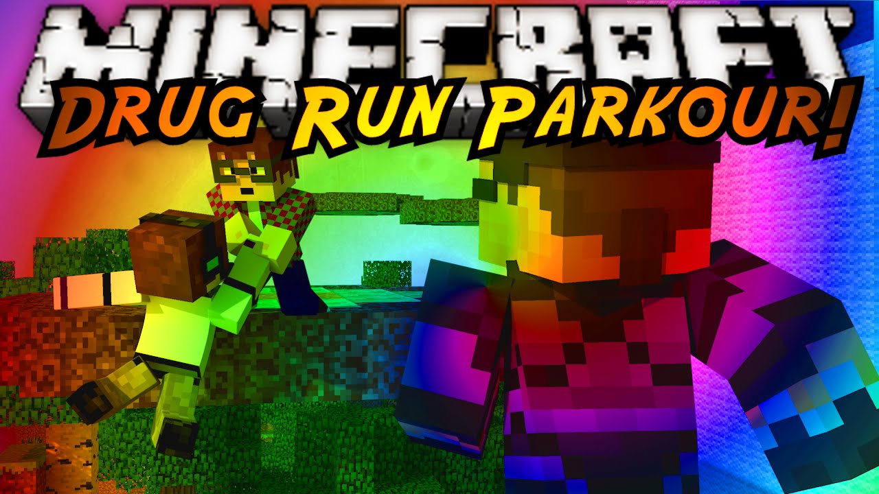 Minecraft Parkour : DRUG RUN 3 Part 1! – INTHEFAME
