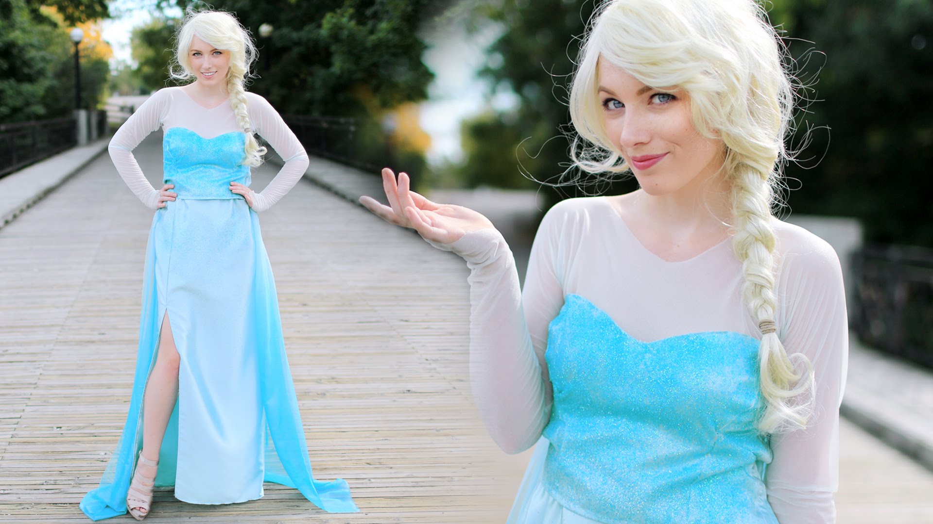 Diy Elsa Frozen Costume – Adult & Child.