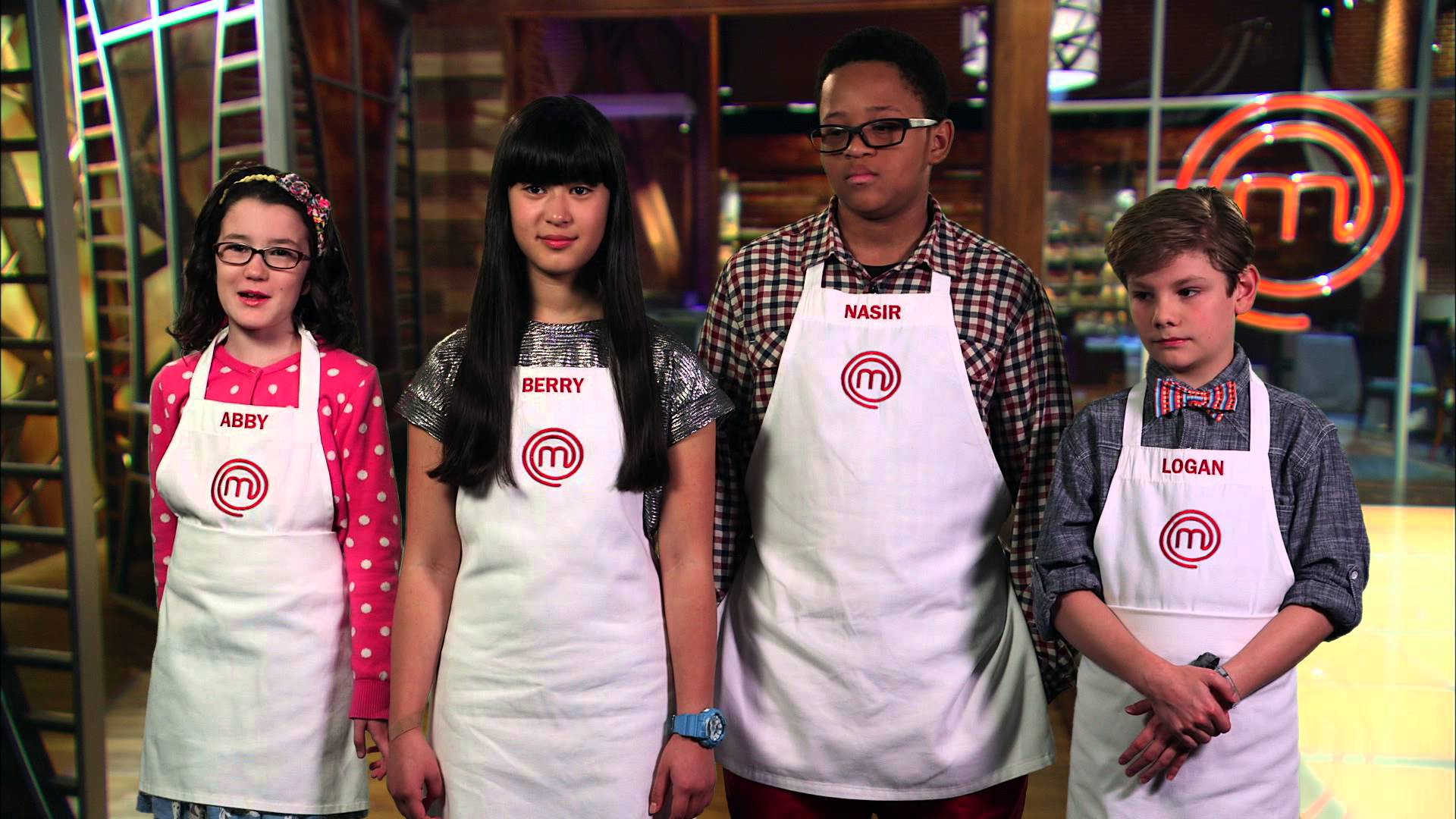 Meet The Junior Chefs Abby, Berry, Nasir And Logan Masterchef Junior
