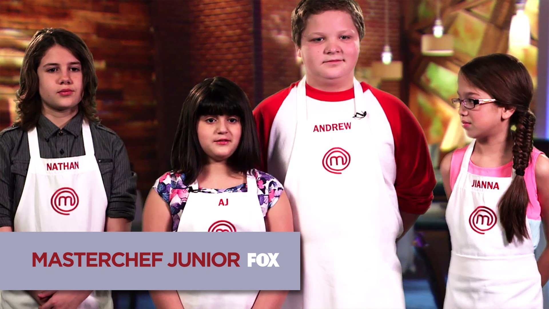 Meet The Junior Chefs: Nathan, Aj, Andrew And Jianna | Masterchef ...