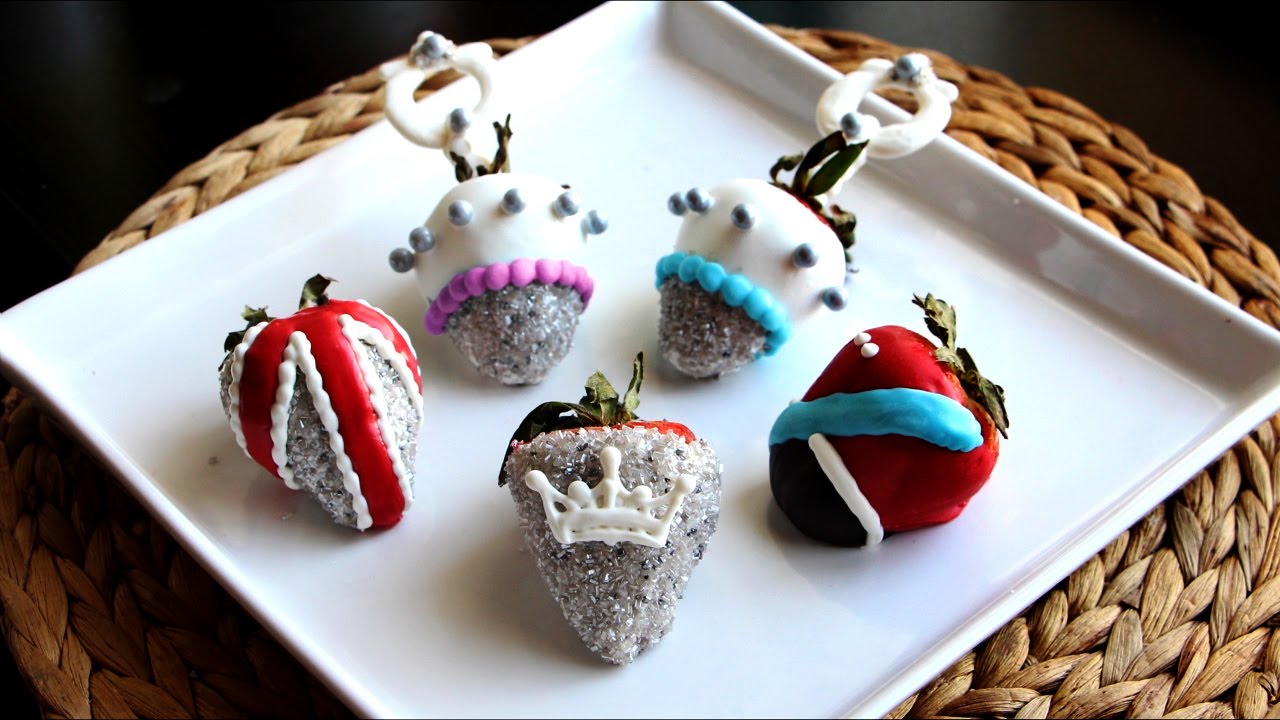 How To Make Royal Baby Themed Chocolate Covered Strawberries | Great