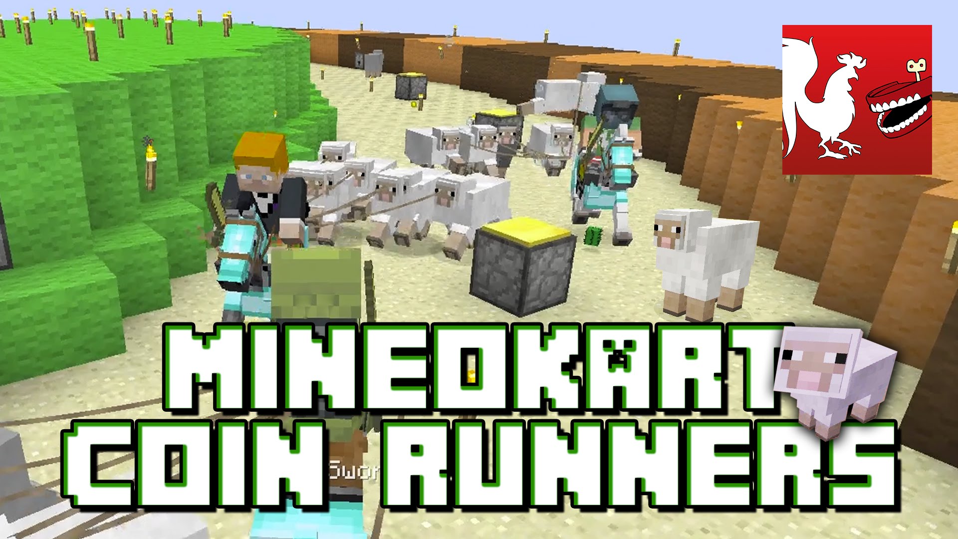 Things to do in Minecraft – Mineokart Coin Runners – INTHEFAME