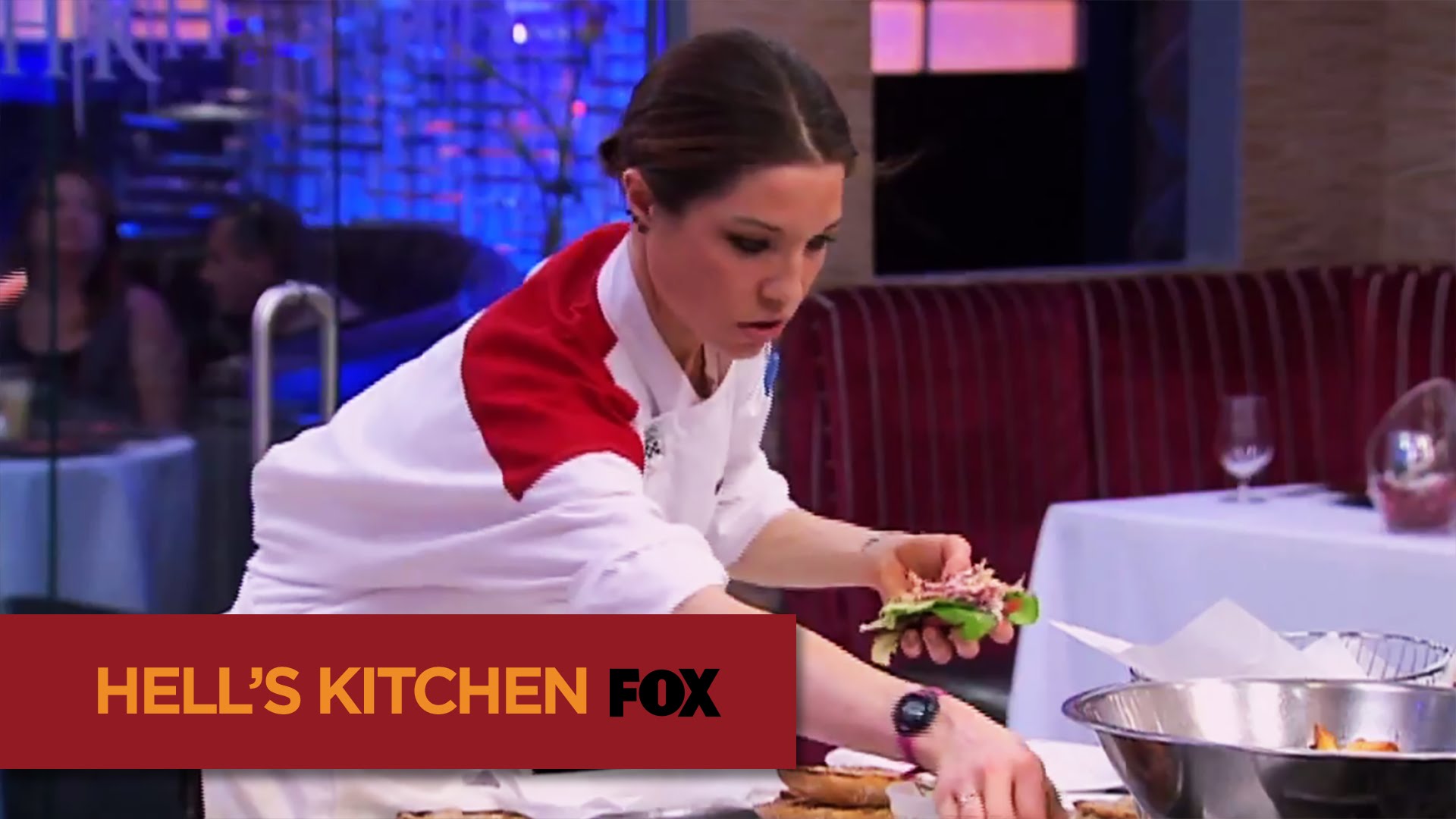 HELL’S KITCHEN Scattered Sarah from "13 Chefs Compete" FOX.