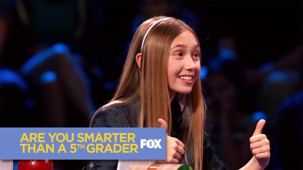 Are you smarter than a 5th grader play along at home fox