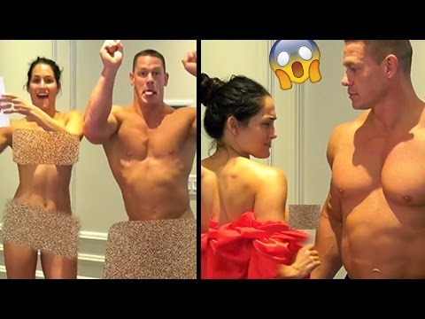 John Cena & Nikki Bella Strip Butt Naked As Celebration Nude 500K Celeb...