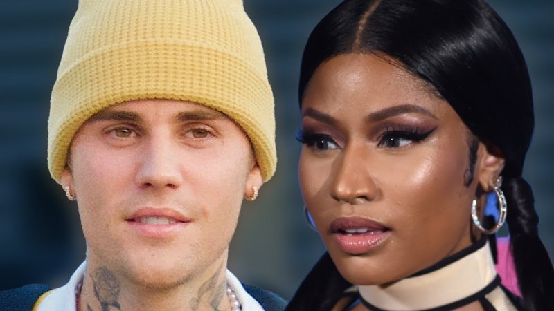 Justin Bieber Spotted Smiling Amid Facial Paralysis & Nicki Minaj’s ...