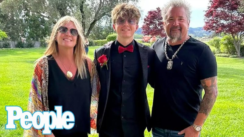Guy Fieri’s Son Ryder, 17, and His Girlfriend Pose for Prom Photos ...