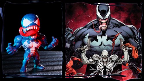 History of Symbiotes | Jada Toys Spider-Man Metal Figs