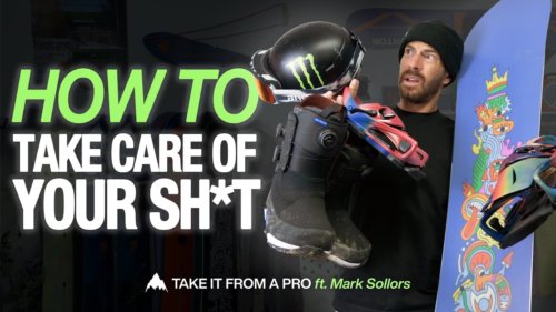 How To Care for Your Snowboard Gear with Mark Sollors | Burton: Take It From A Pro
