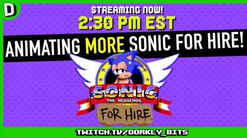 Animating MORE Sonic For Hire
