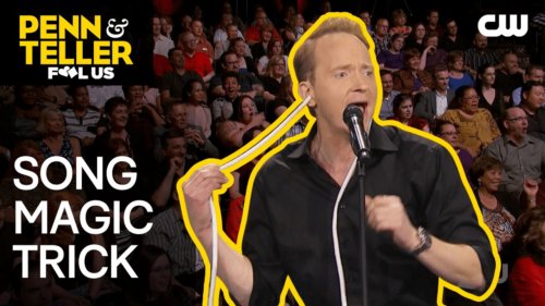Swedish Magician Performs Singing Magic Trick | Penn & Teller: Fool Us | The CW