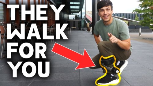 I Tested The World’s First POWERED Shoes (They’re Insane)